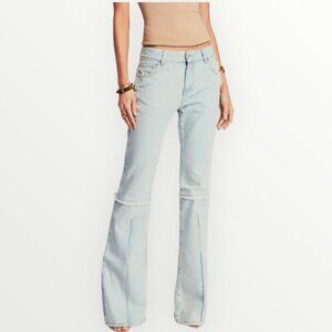 Retrofête Cillian Flare Jeans in Blue Dawn